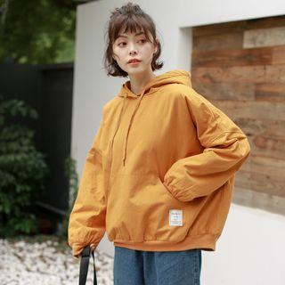 Applique Hoodie Curcumin - One Size