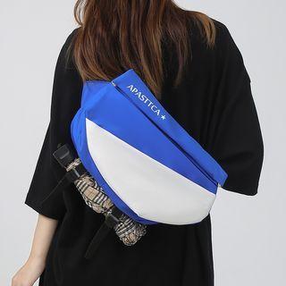 Two-tone Nylon Belt Bag