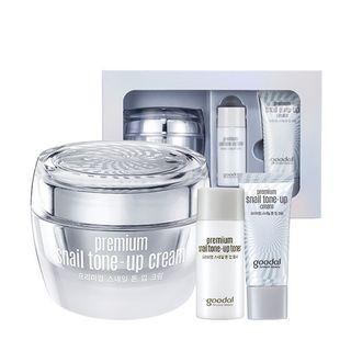 Goodal - Premium Snail Tone-up Cream Special Set: Cream 50ml + 20ml + Toner 18ml 3pcs