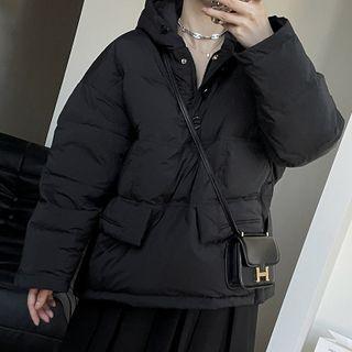 Half-zip Down Hoodie