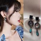 Rhinestone Dangle Drop Earring As Shown In Figure - One Size