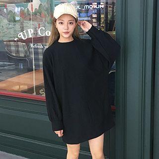Ribbed Pullover Dress