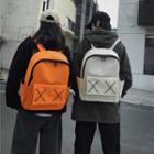 Cross Strap Panel Backpack