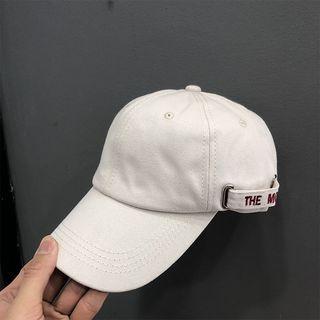 Embroidered Lettering Baseball Cap As Shown In Figure - One Size