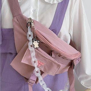 Nylon Waist Bag / Bag Charm / Set