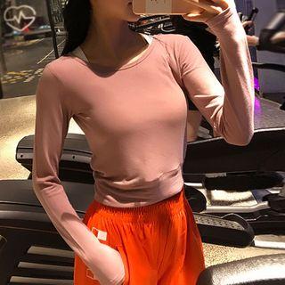 Reversible Long-sleeve Sports Top