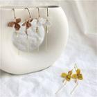 Petal Alloy Bar Dangle Earring