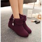 Fold Over Ankle Boots