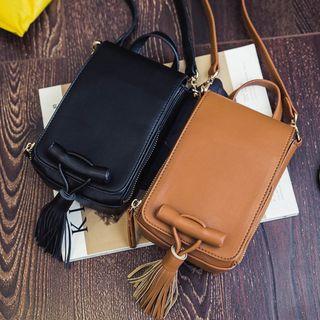 Tasseled Shoulder Pouch