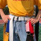 Double D-ring Plain Canvas Belt