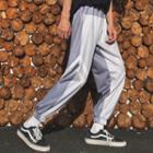 High-waist Color Block Joggers
