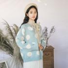 Dotted Sweater Blue - One Size