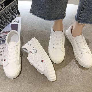 Milk Tea Print Sneakers