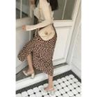 Flat-front Pattern Long Skirt