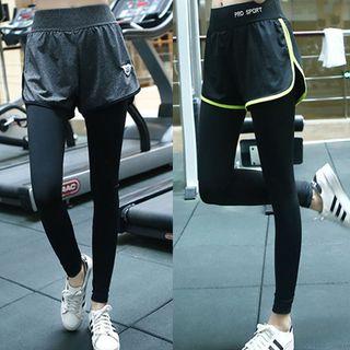Legging Insert Sport Shorts