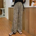 Leopard Wide Leg Pants / Midi A-line Skirt