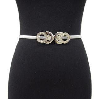 Buckled Metal Belt