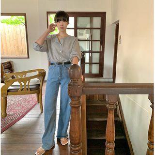 Straight Semi-wide Jeans