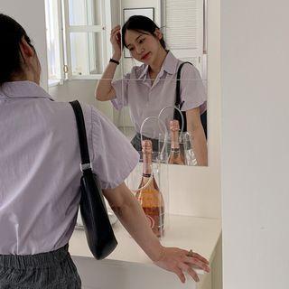 Pastel Tone Plain Shirt