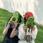 Avocado Shaped Crossbody Bag Green - One Size