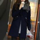 Notch Lapel Open Front Coat