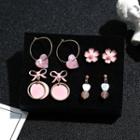 Set Of 4 Pairs: Earring (assorted Designs)