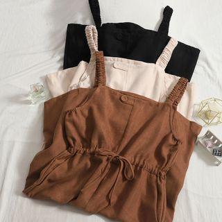 Drawstring-waist Camisole Top