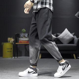 Gradient Tapered Jeans