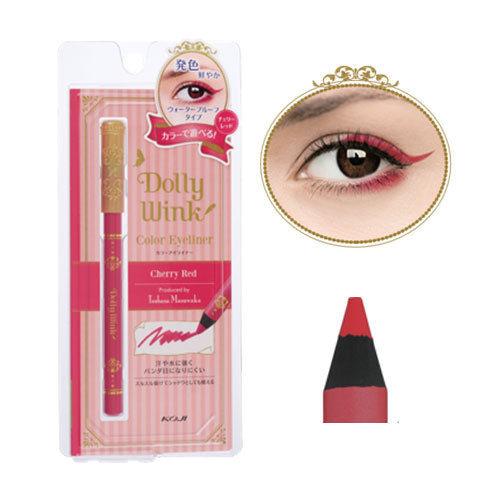 Koji - Dolly Wink Pencil Eyeliner Iii (cherry Red)  1 Pc