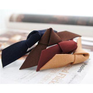 Faux Suede Knot Hair Tie
