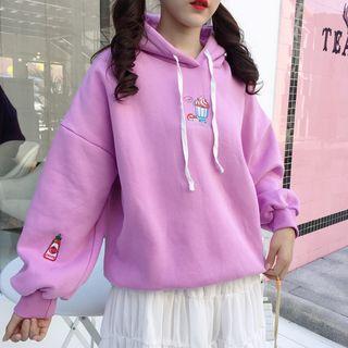 Ice Cream Embroidered Hoodie