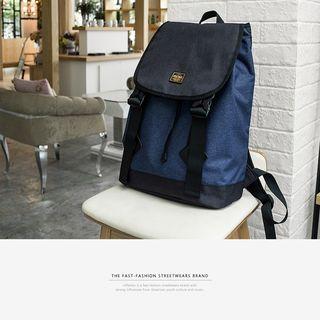 Patchwork Color-block Backpack