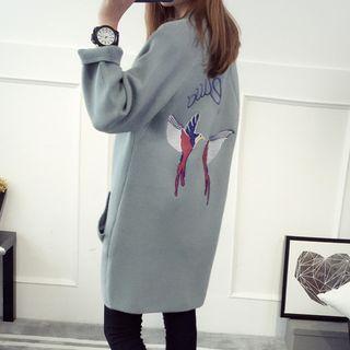 Bird Long Knit Jacket