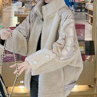 Padded Panel Fleece Jacket