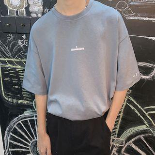 Logo Elbow Sleeve T-shirt