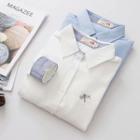 Dragonfly Embroidered Shirt