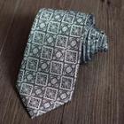 Patterned Silk Neck Tie Zs75 - One Size