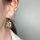 Alloy Rectangle Earring
