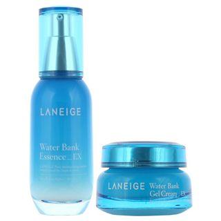 Laneige - Water Bank Ac Set : Essence Ex 60ml + Gel Creamex 50ml 2pcs
