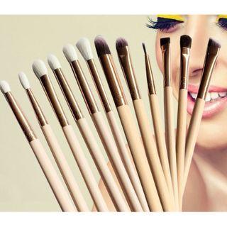 Set Of 12: Eye Makeup Brush