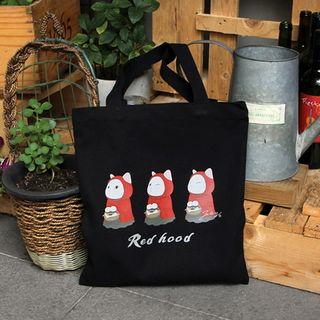 Choo Choo Cat Series Shopper Bag Black - One Size