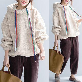 Fleece Hoodie Almond - One Size