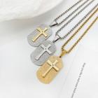 Cross Tag Pendant / Necklace / Set