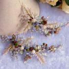 Wedding Embellished Branches Headpiece 1 Pair - Headpiece - Gold - One Size
