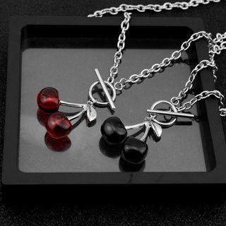 Cherry Pendant Chain Necklace
