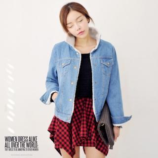 Fleece-lined Denim Jacket