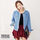 Fleece-lined Denim Jacket