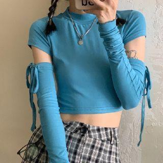 Set: Short-sleeve T-shirt + Arm Sleeve