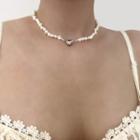 Heart Alloy Freshwater Pearl Necklace