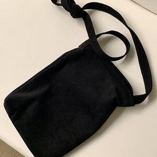 Suede Mini Crossbody Bag
